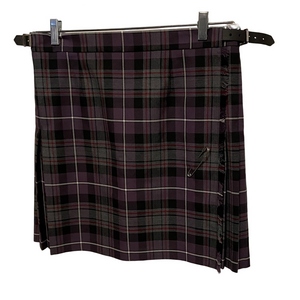 James Pringle Weavers Plaid Purple Kilt Size 16